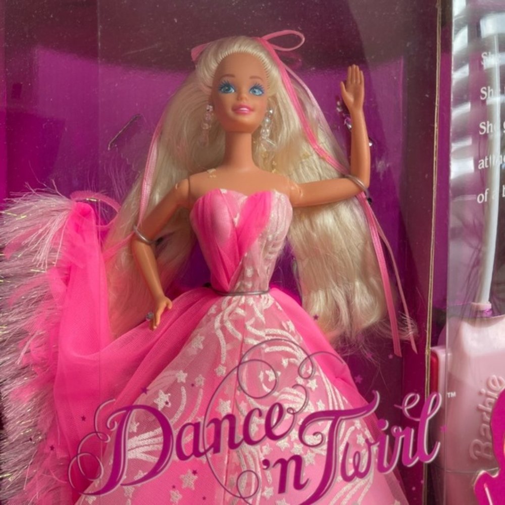 Dance N Twirl Barbie Remote control vintage pink new 1994 11902 - Picture 1 of 8
